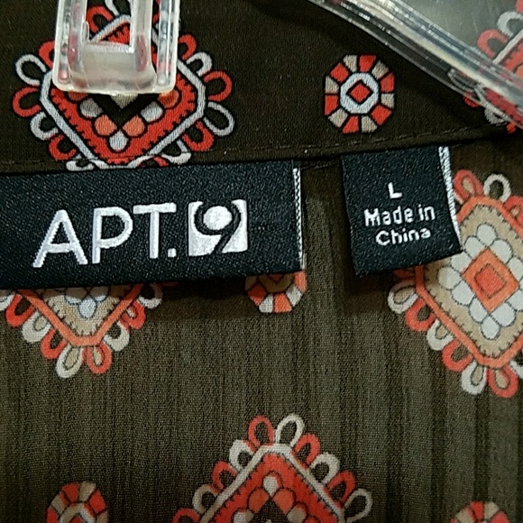 APT 9 Accordion pleated top - Picture 3 of 4